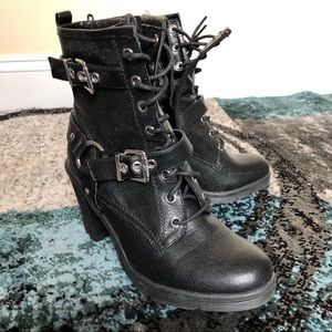 Grunge Black Boots